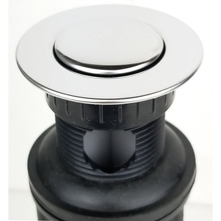 LagunaBrass PopUp Bathroom Sink Drain with Overflow Wayfair